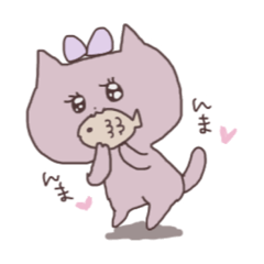 むぎこのよく使う日常スタンプ