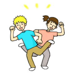 ゆる～い生き方☆動くスタンプ