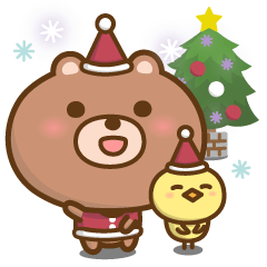 こぐまのシベリア クリスマス＆お正月
