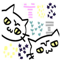 ねこさん 日常会話編