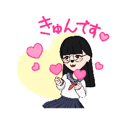 女子人気スタンプ