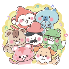 おるたなChannelアニマルスタンプ