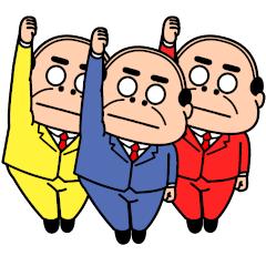 動きで伝える昭和のおじさん