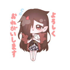 死神妖精さんのスタンプ