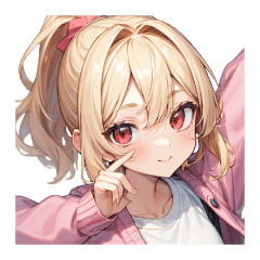 かわいい女の子のスタンプ♡ Vol.2