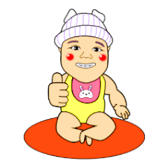 可愛いエマちゃんスタンプ！