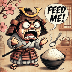 面白いポンコツ侍のスタンプ@SFW