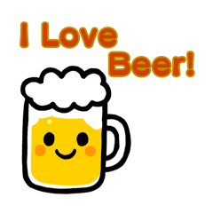 生ビールのスタンプ