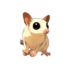 ハクとカイのスタンプ