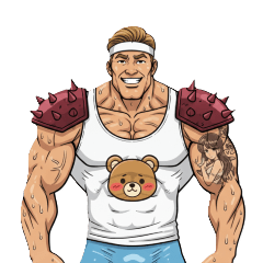 Cute bear tank top