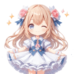 ふんわりローズガール♡