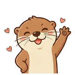 毎日使える！ゆるカワウソくんの日常