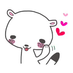 雪の妖精おこじょさん