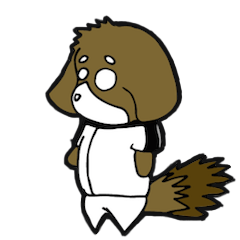 野球犬スタンプ