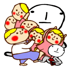 正直さん VS 真顔さん。