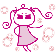 ピンクの女の子３