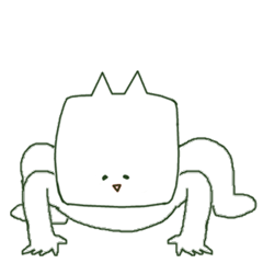 ネコなので人間の言葉は話せないんで