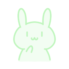 うさぎともじとモチーフ