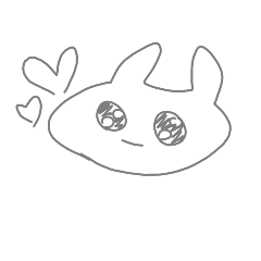 気ままなうさぎさん