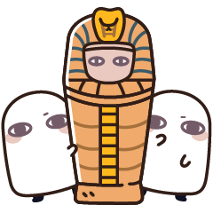 丁寧なメジェドさんの日常スタンプ