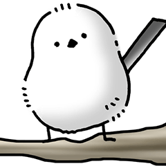 シマエナガかわいい　その1（日常用）