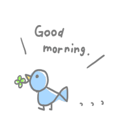 かわいくあいさつスタンプ♡