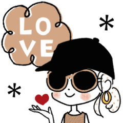 動く大人ガーリー♡おしゃかわ♡CAP