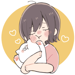 だいすきな人へ届けるスタンプ 女の子