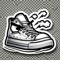 面白スニーカー