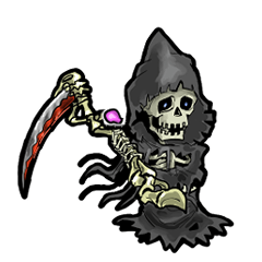 アンデッド動く⚰️骸骨死神