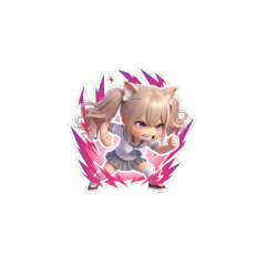 猫耳の高校生が大騒ぎ