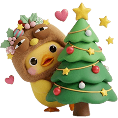 MERRY CHRISTMAS & NEW YEAR  LITTLE DUCK