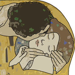 名画でリアクション