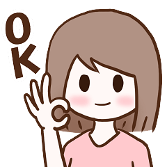 日常会話で使えるシンプルな女子