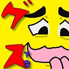 イラッとくるゲススタンプ