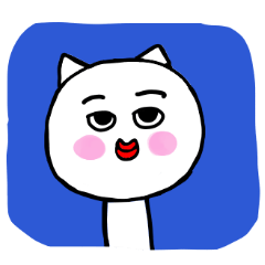 部長が描いたネコ