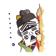 雅楽好きのための舞楽スタンプ