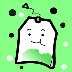 Audrey and Errice,today little tea bag.