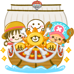 動く!ゆるかわ♡ONE PIECE