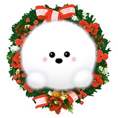 Bichon Frize COCO lovely sticker2