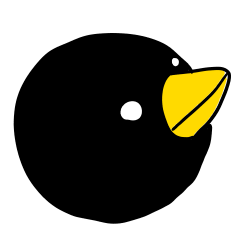 おしりの大きなペンギン