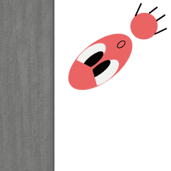 ビックリマークん スタンプ