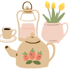 安らかで居心地のる絵