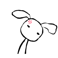 ネガティブなうさ吉