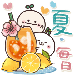 まるいやつらとトリさん☆夏⭐︎毎日