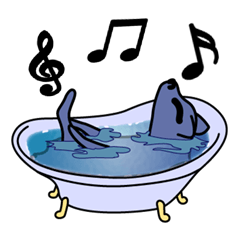 青いペルシャ猫