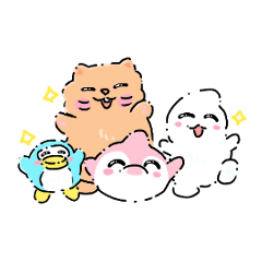 ふもぬいスタンプ