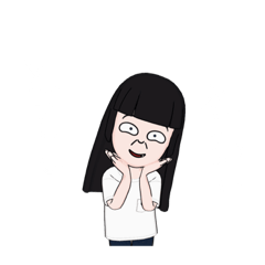 字がミラクル汚いスタンプ