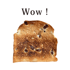 レーズンパン　と　英語　English