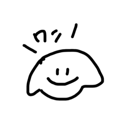 クリームパン（いぬ）背景透過